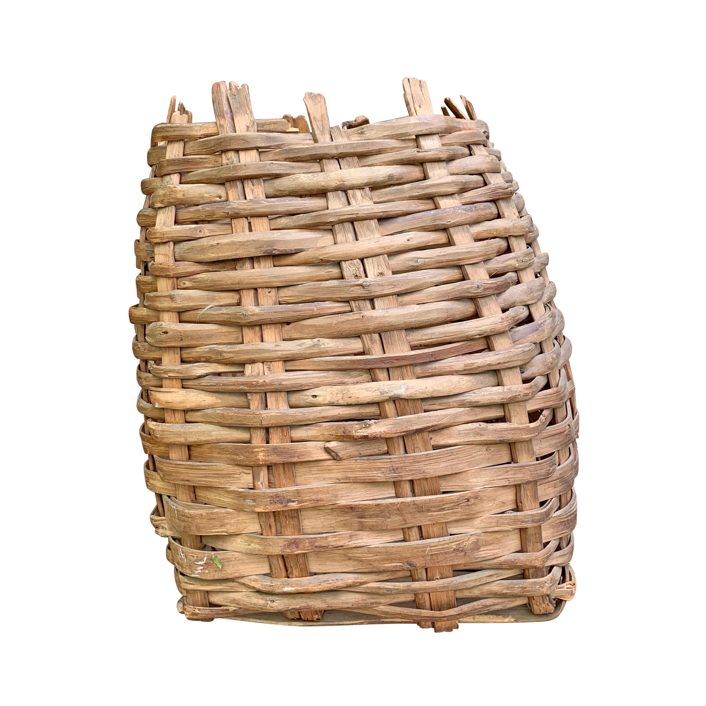 Large 19th Century American Nut Basket In Good Condition For Sale In Chicago, IL