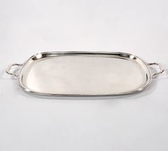 Large 19th Century American Sterling Silver Serving Tray