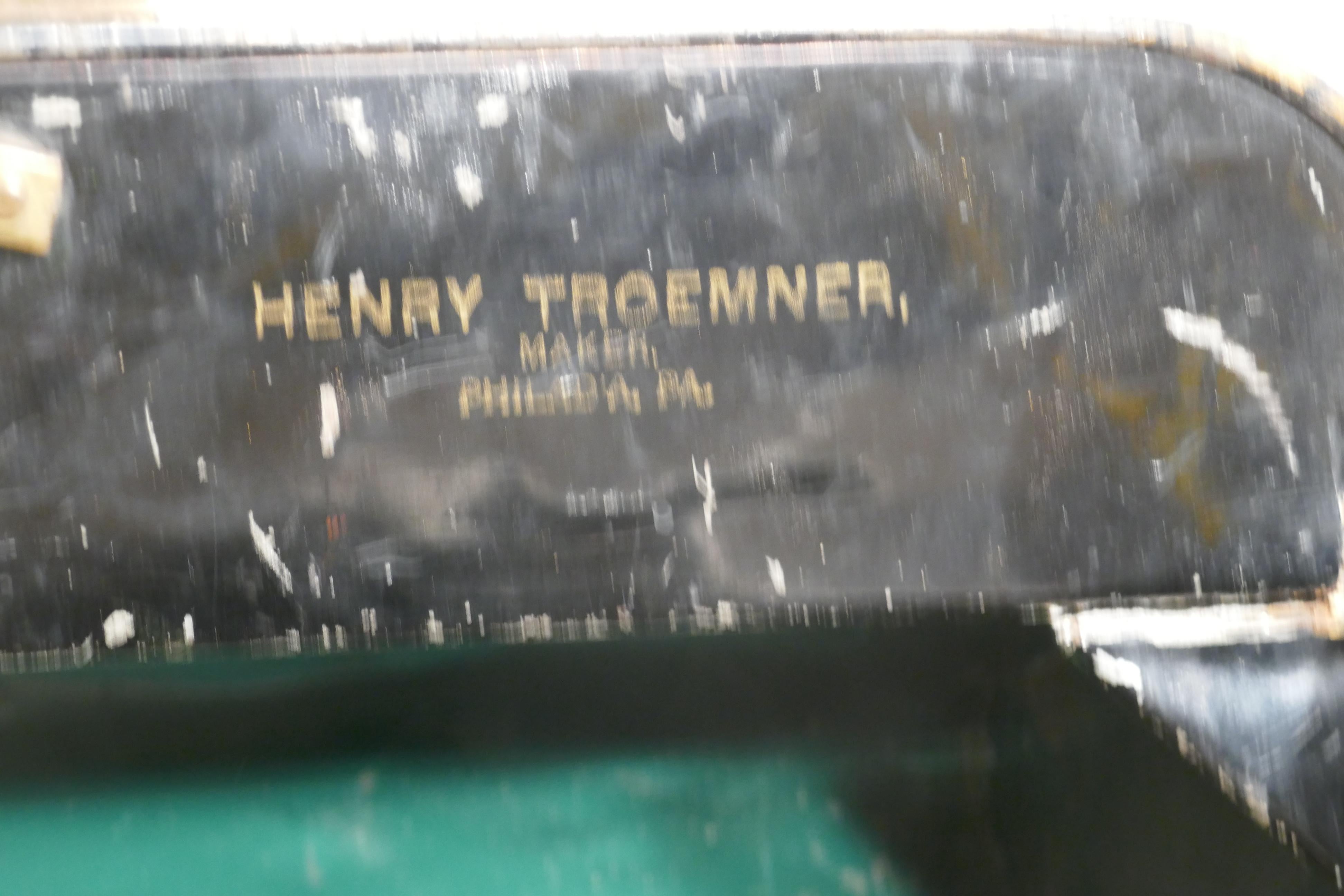 Large 19th Century American Troemner of Philadephia Toleware Cornmeal Bin For Sale 8