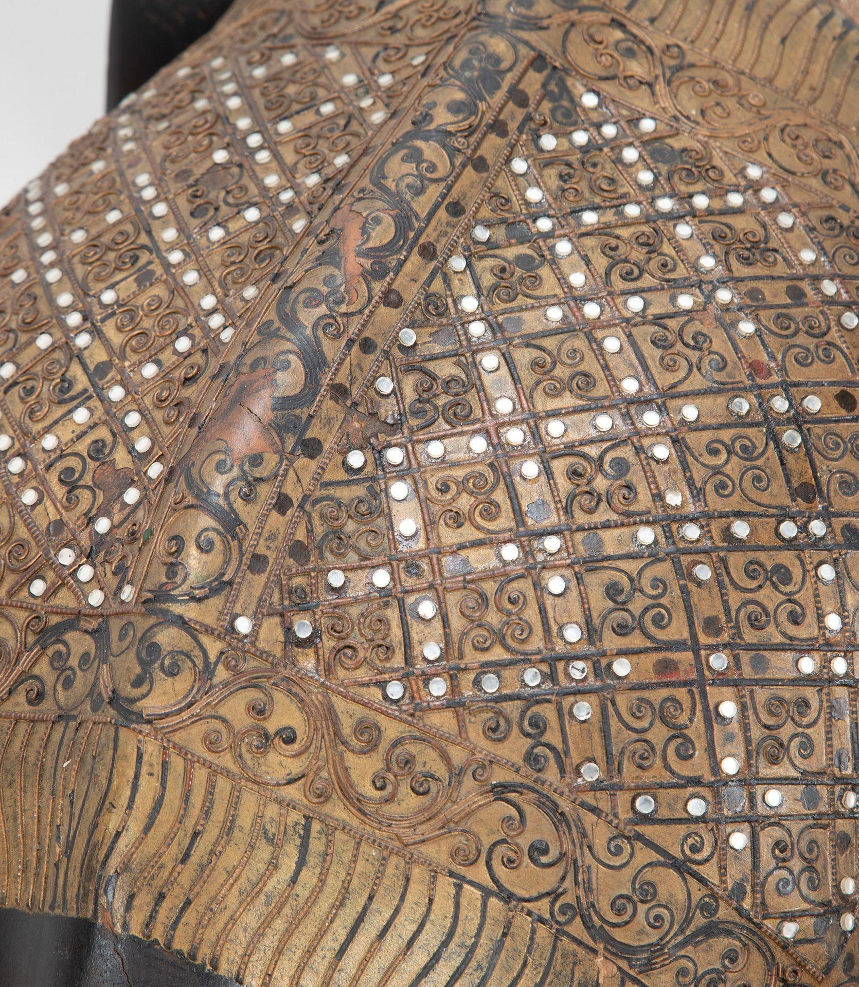 Large 19th Century Anglo-Indian Carved Wood Elephant For Sale 5