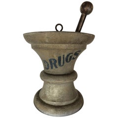 Large 19th Century Apothecary Trade Sign
