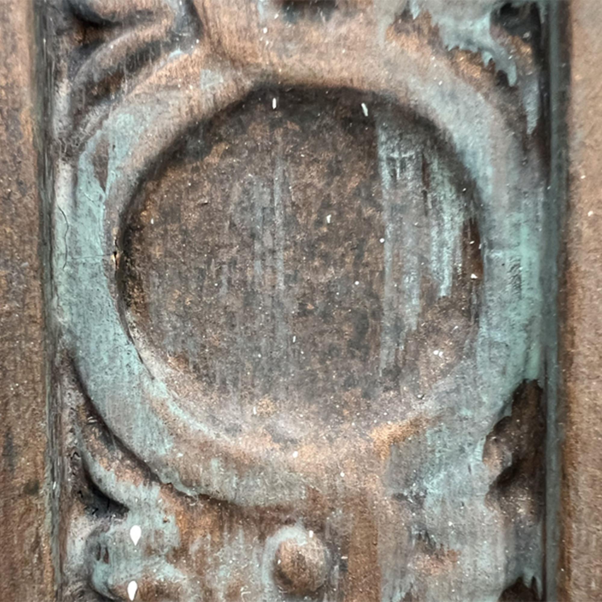 Francese Grande specchio ad arco del XIX secolo in vendita