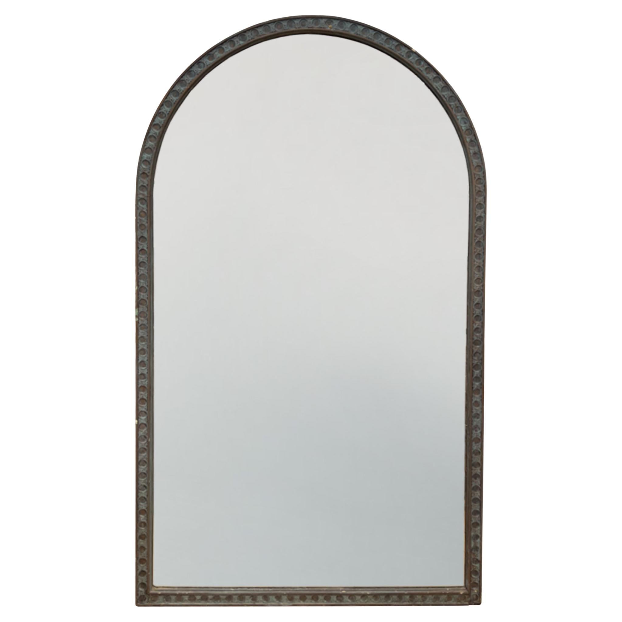 Grande specchio ad arco del XIX secolo