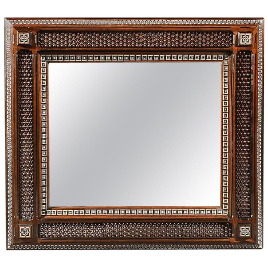 Large 19th Century Arts & Craft Liberty Moorish Mirror
