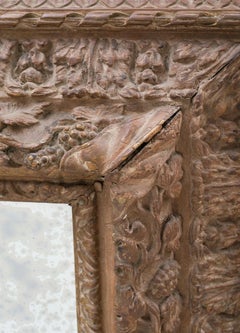 Large 19th Century Baroque Style Mirror
