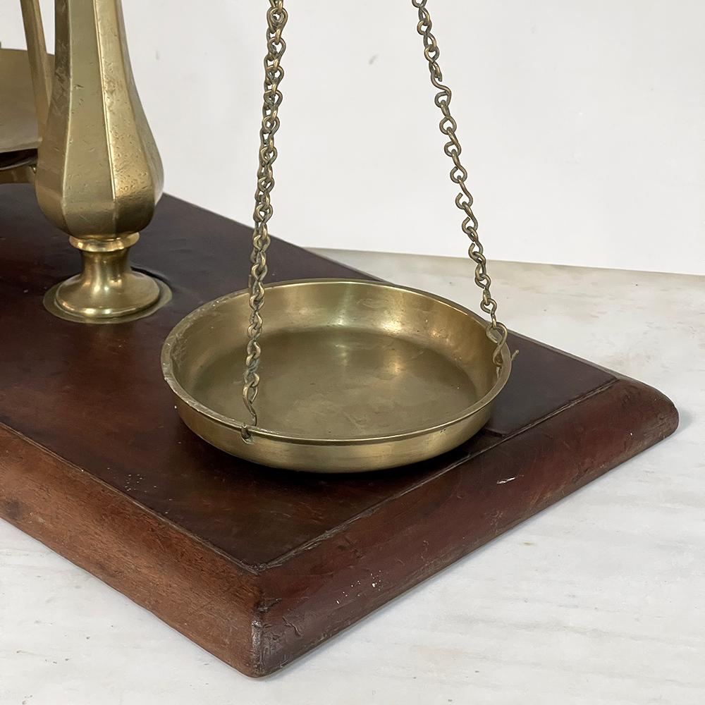 Large 19th Century Bronze Balance Scale For Sale 7