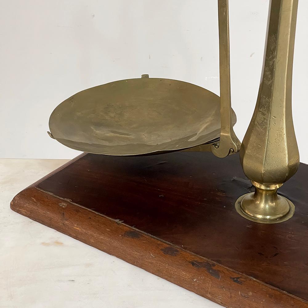 Large 19th Century Bronze Balance Scale For Sale 8