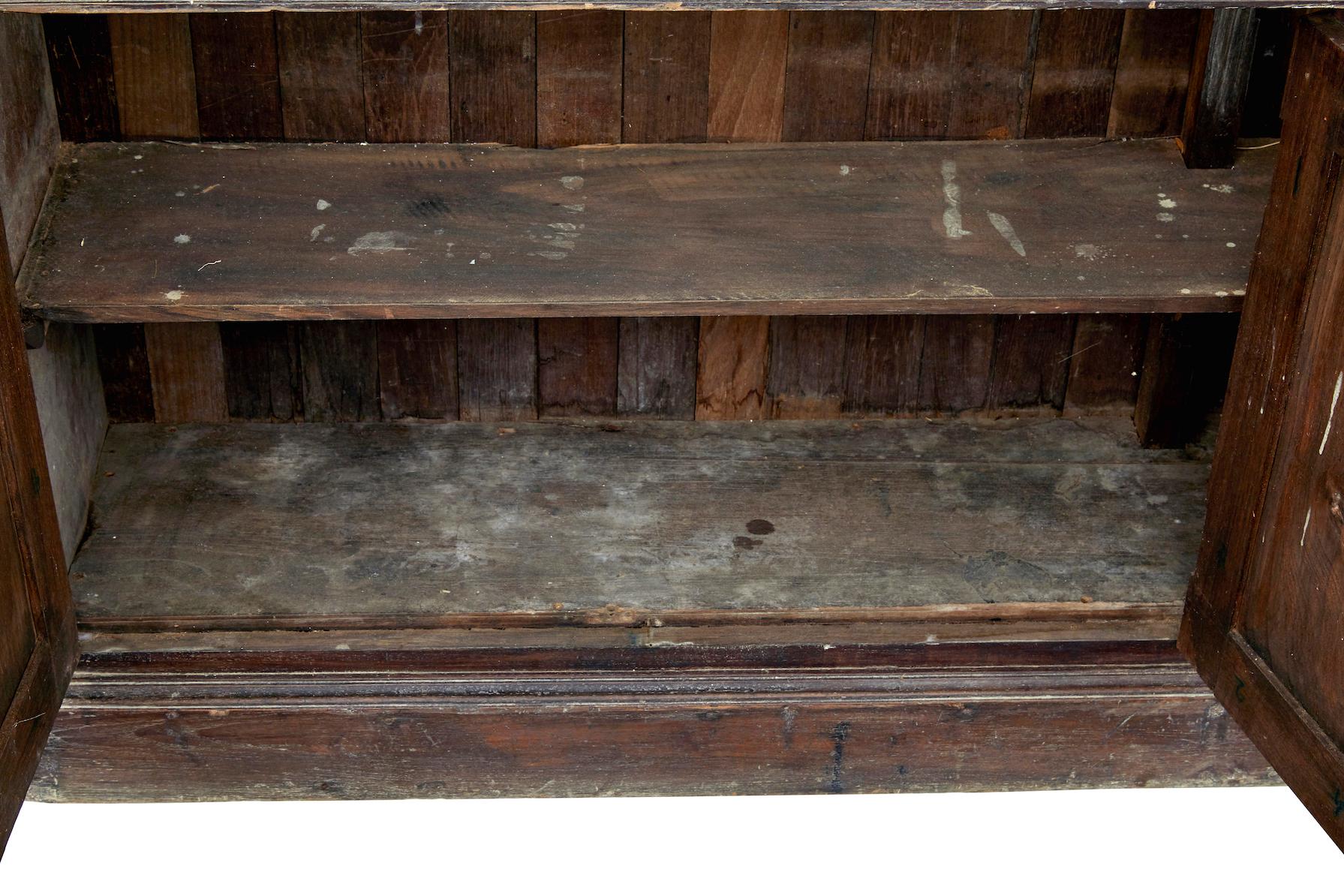 Glass Large 19th century Burmese colonial haberdashery cabinet For Sale