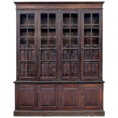 Large 19th Century Burmese Colonial Haberdashery Cabinet