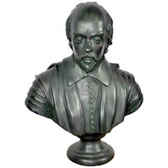 Large 19th Century Bust of William Shakespeare