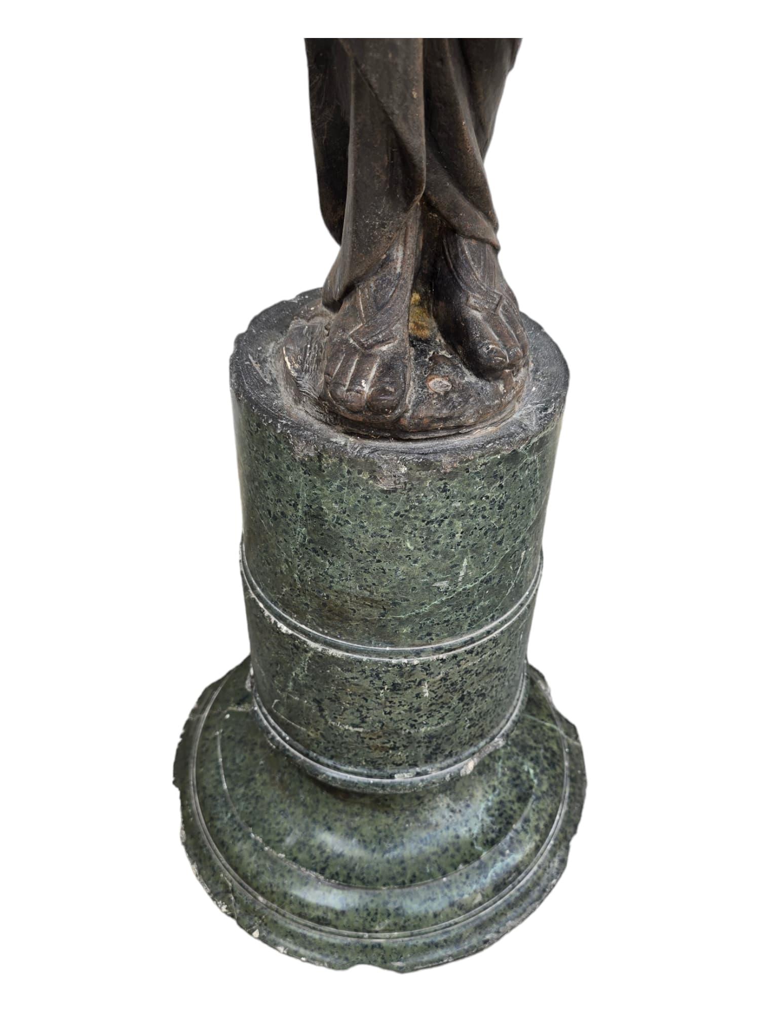 Large 19th Century Cast Iron Garden Sculpture For Sale 12