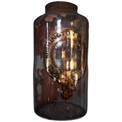 Large 19th Century Chemist Species Display Dispensing Jar Pharmacy Apothecary