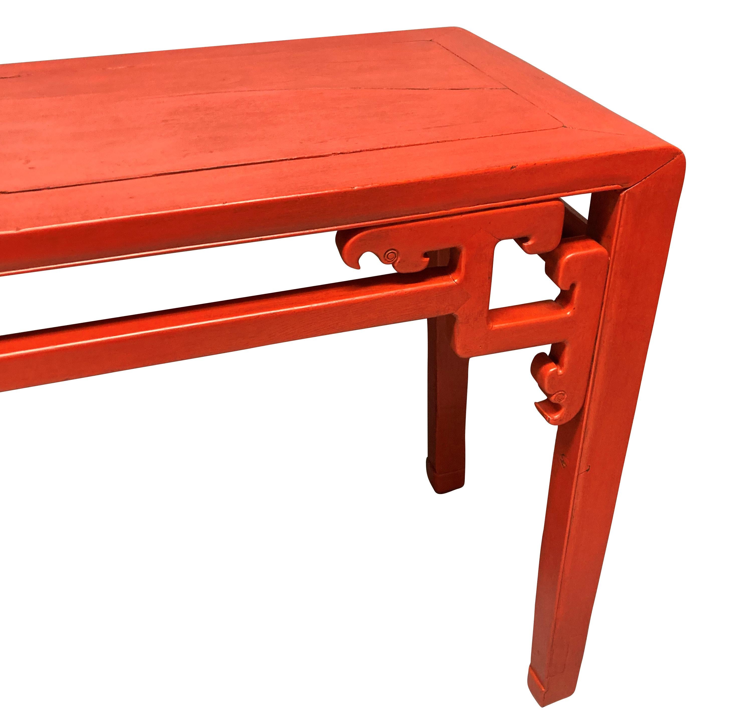Large 19th Century Chinese Console Table For Sale 2
