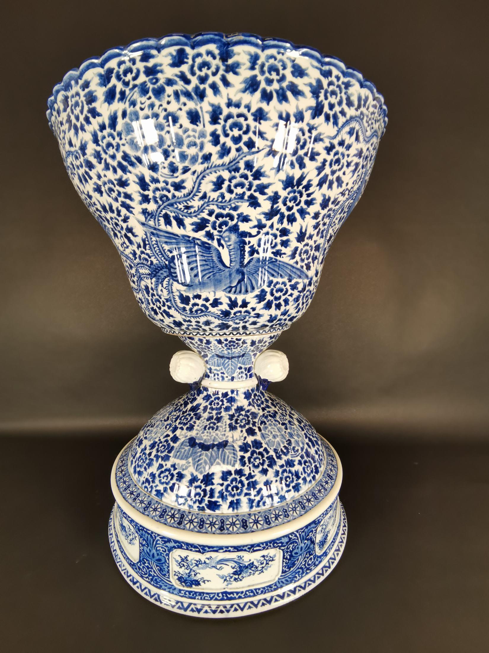 Grand vase en porcelaine chinoise du 19ème siècle Bon état - En vente à Madrid, ES