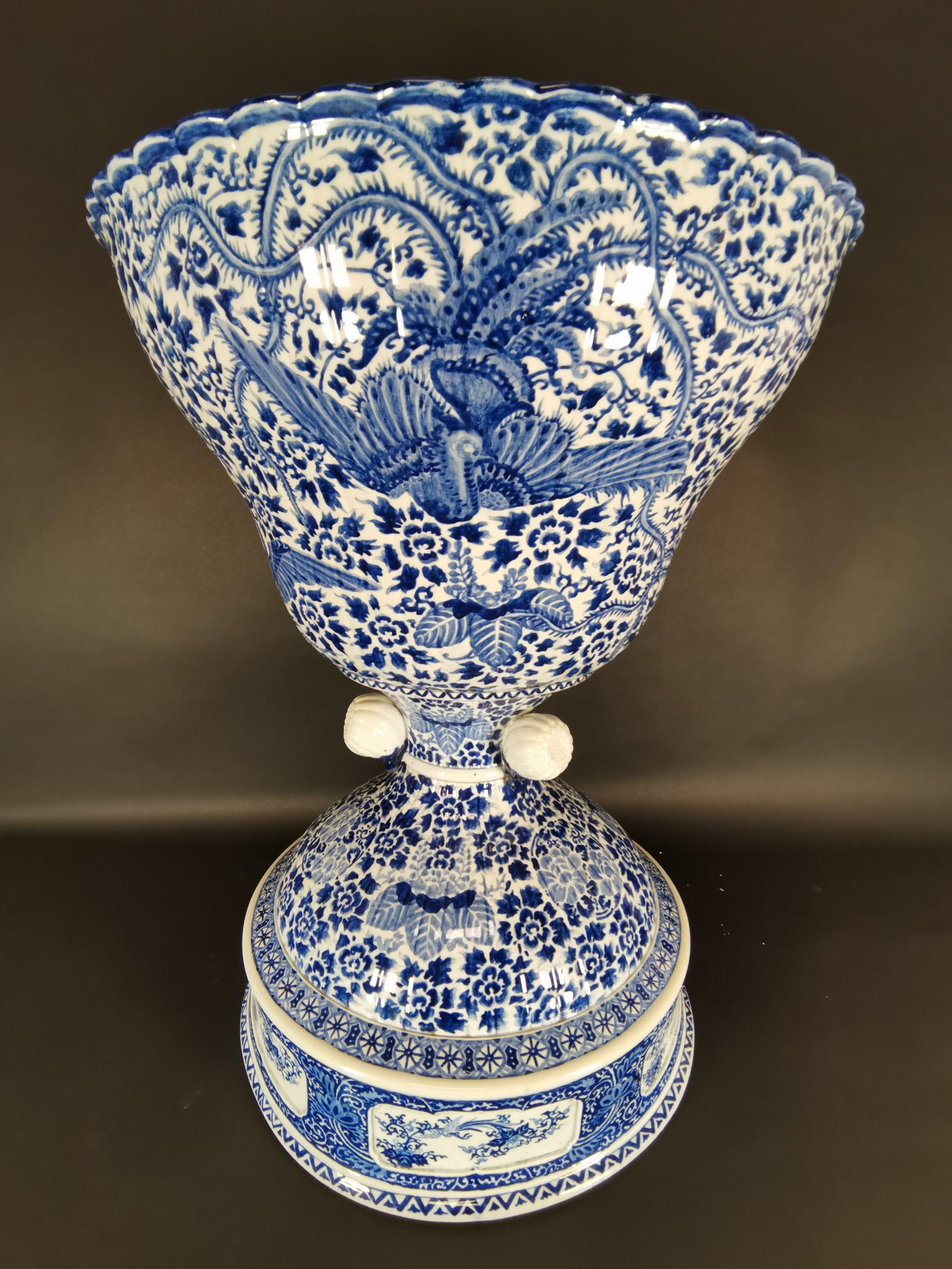 Porcellana Grande vaso di porcellana cinese del XIX secolo in vendita
