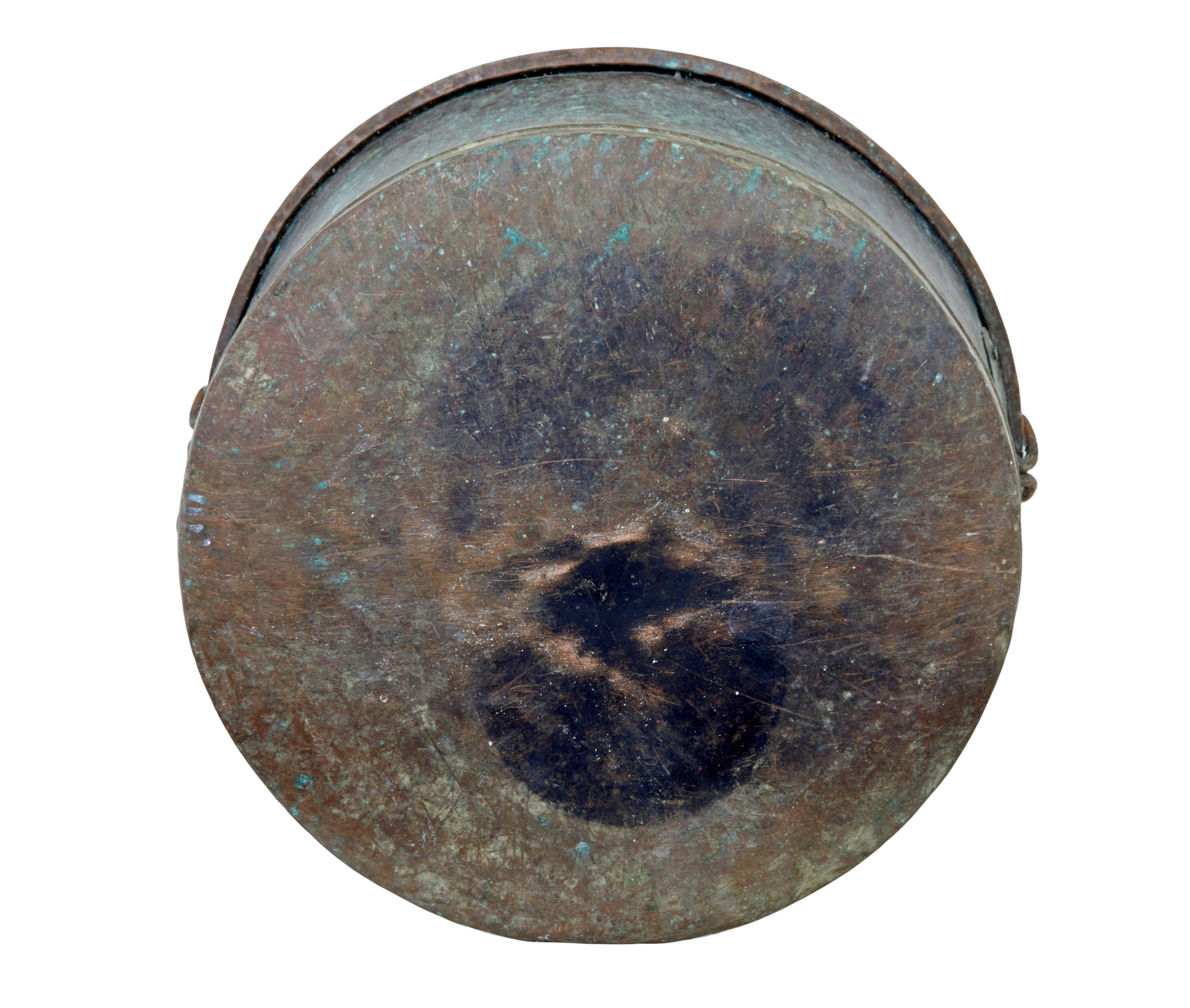 Gran olla del siglo XIX con pátina original en Bueno estado para la venta en Debenham, Suffolk