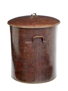 Large 19th Century Copper Milk Vessel