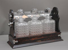 Large 19th Century coramandel Tantalus