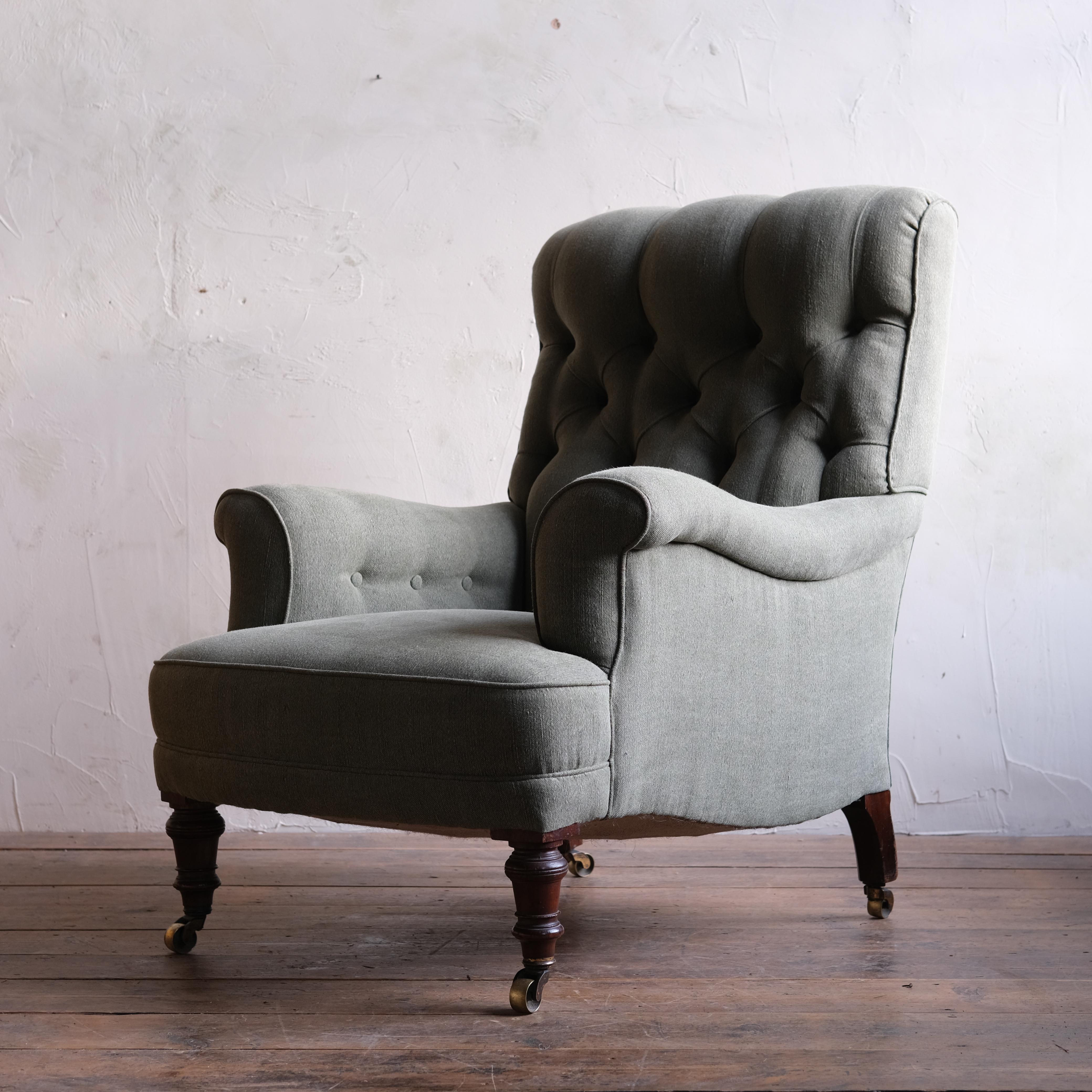 Large 19Th Century Country House Armchair 1