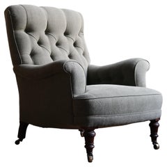 Large 19Th Century Country House Armchair