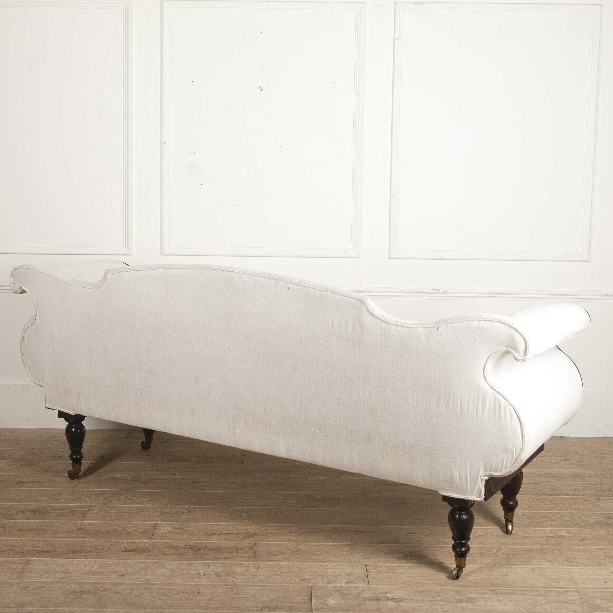 Large 19th Century Country House Sofa 2
