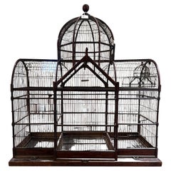Large 19th Century "Crystal Palace" Birdcage