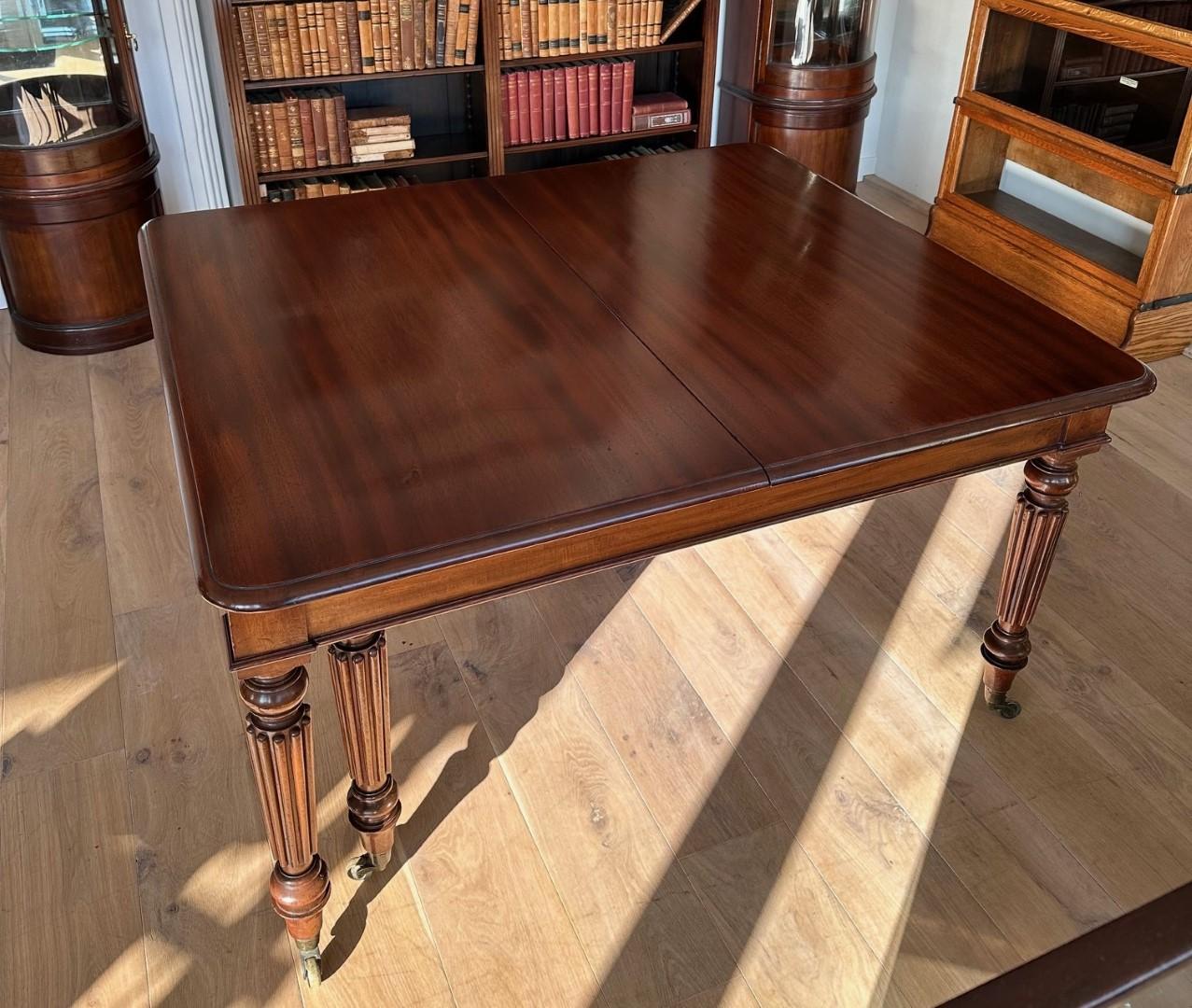 British Large 19th Century dining table