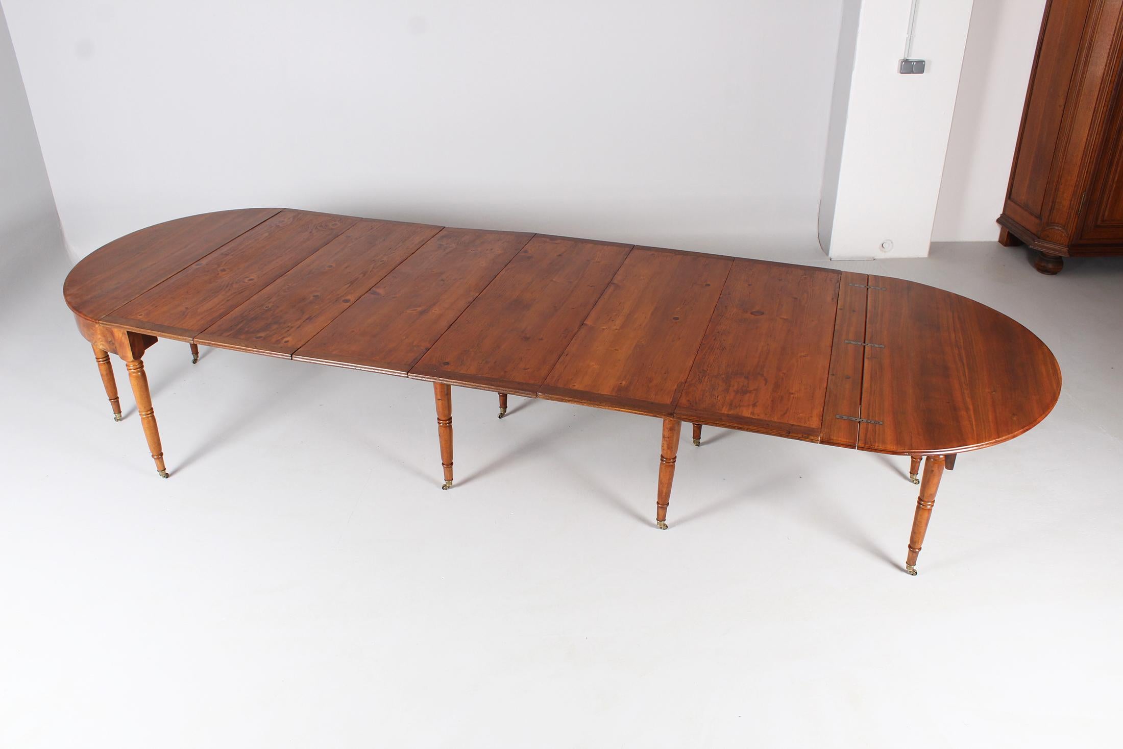 Large 19th Century Dining Table, Walnut, 12-16 People 6