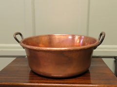 Large 19th Century Double Handled Copper Jam Pan  This is a lovely looking Pan