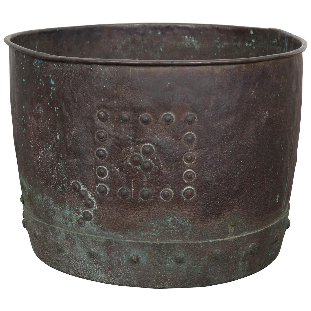 Large 19th Century English Copper Pot