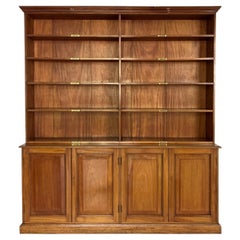 Antique Large 19th Century English Library Bookcase