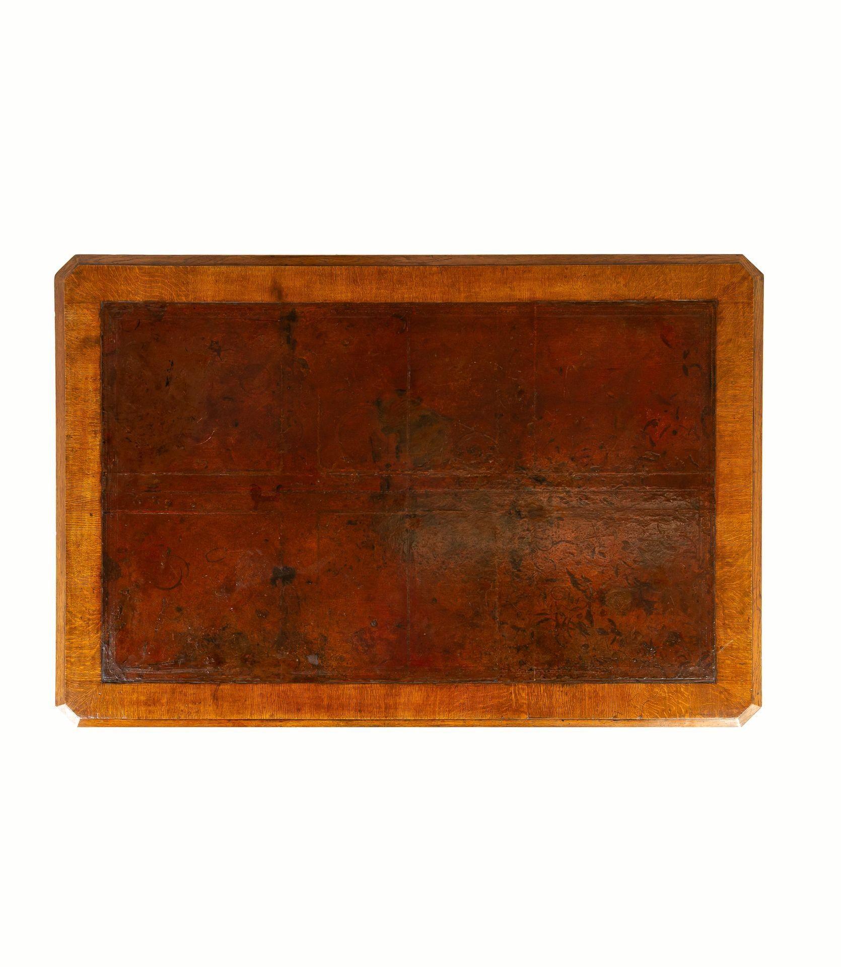 Quercia Grande scrivania inglese del XIX secolo in Oak in vendita