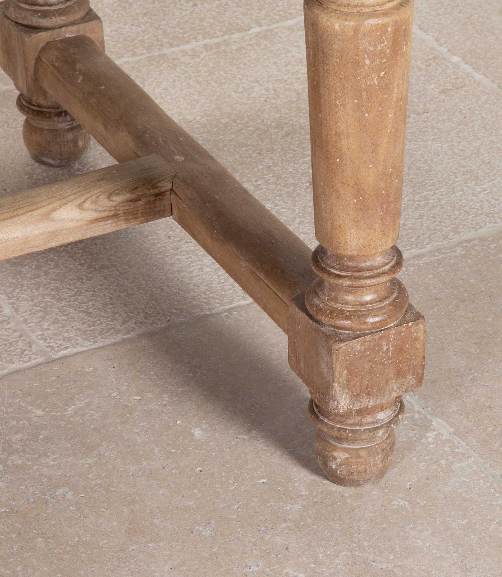 Grande table de réfectoire en hêtre frotté anglais du XIXe siècle en vente 5