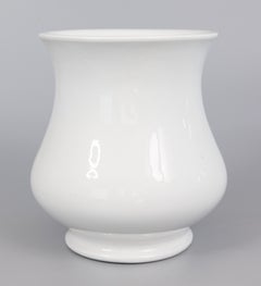 Large 19th Century English White Ironstone Vase Jardiniere Table Centerpiece
