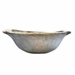 Large 19th Century European Dough Bowl