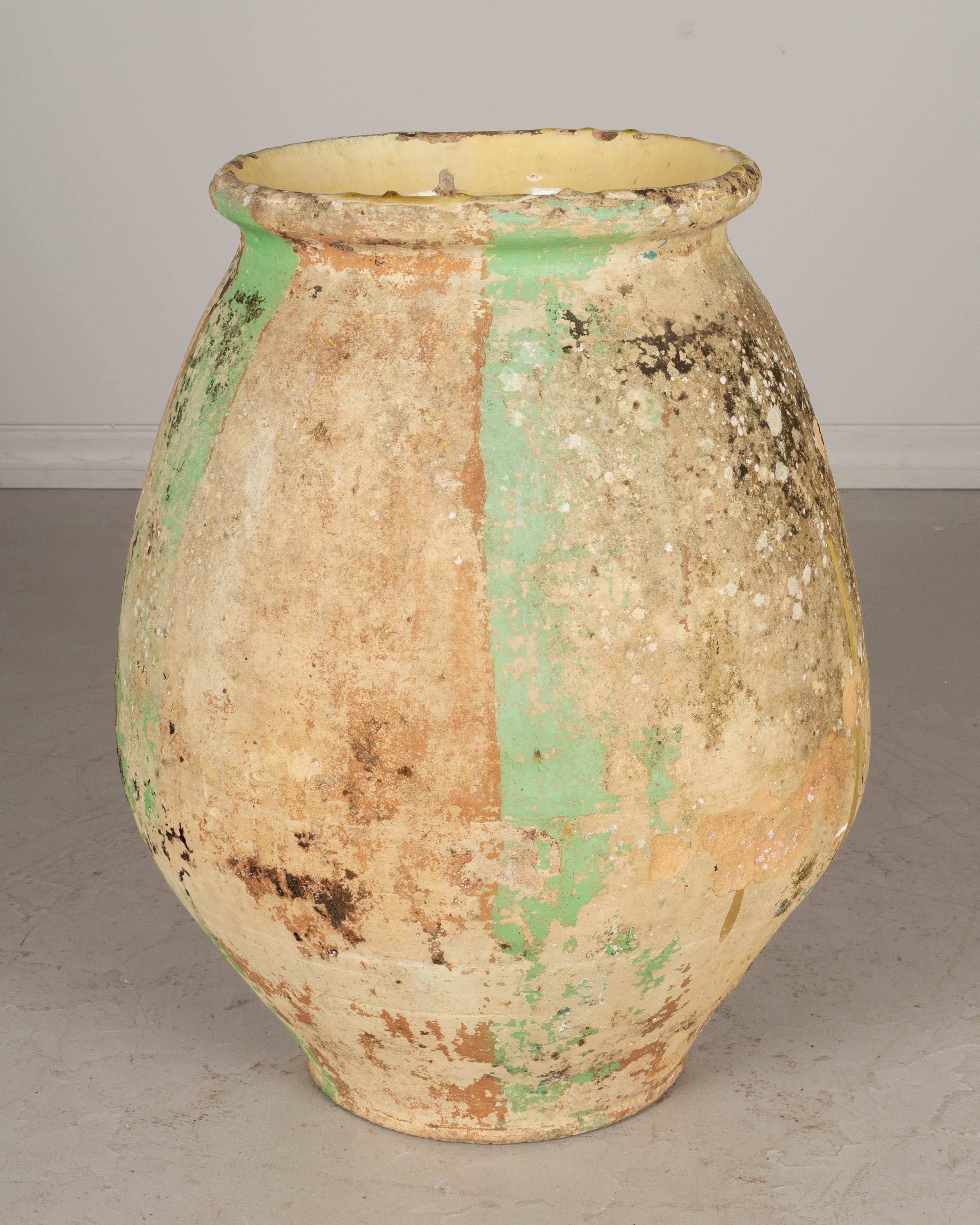 Large 19th Century French Biot Jar or Planter 2