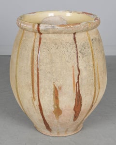 Large 19th Century French Biot Pottery Jar or Planter