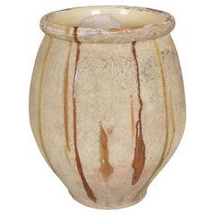 Large 19th Century French Biot Pottery Jar or Planter