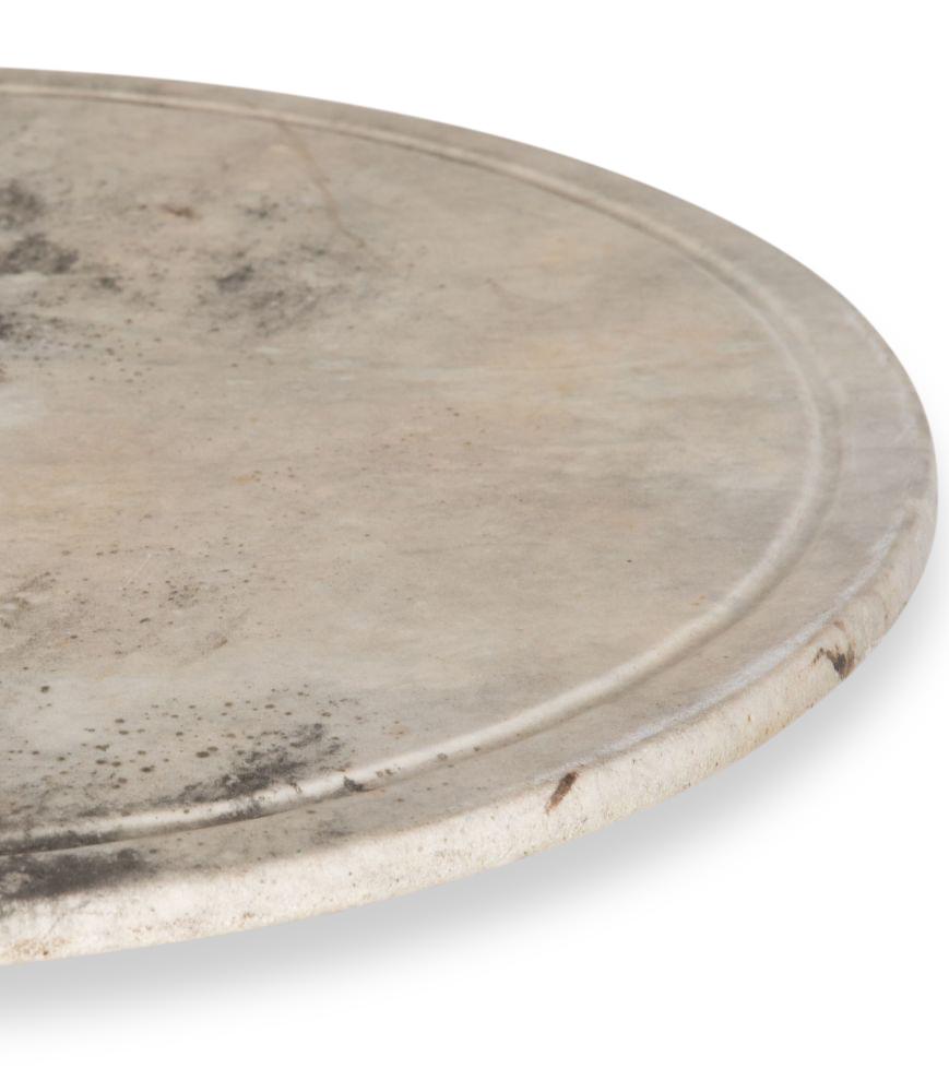 Iron Large 19th Century French Bistro Table For Sale