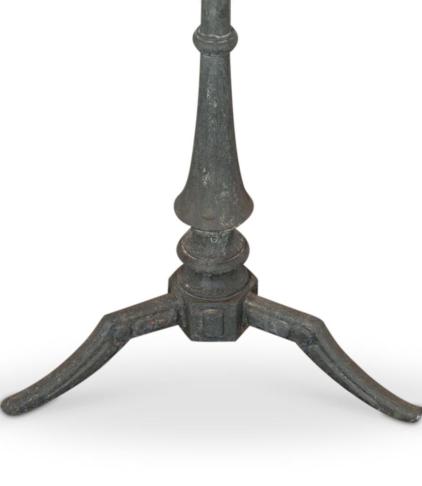 Large 19th Century French Bistro Table For Sale 1