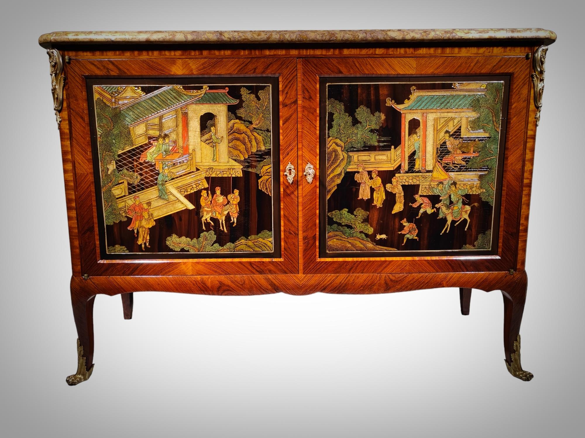 Large 19th Century French Buffet In Good Condition For Sale In Madrid, ES