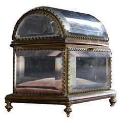 Large 19th Century French Casket Jewellery Box