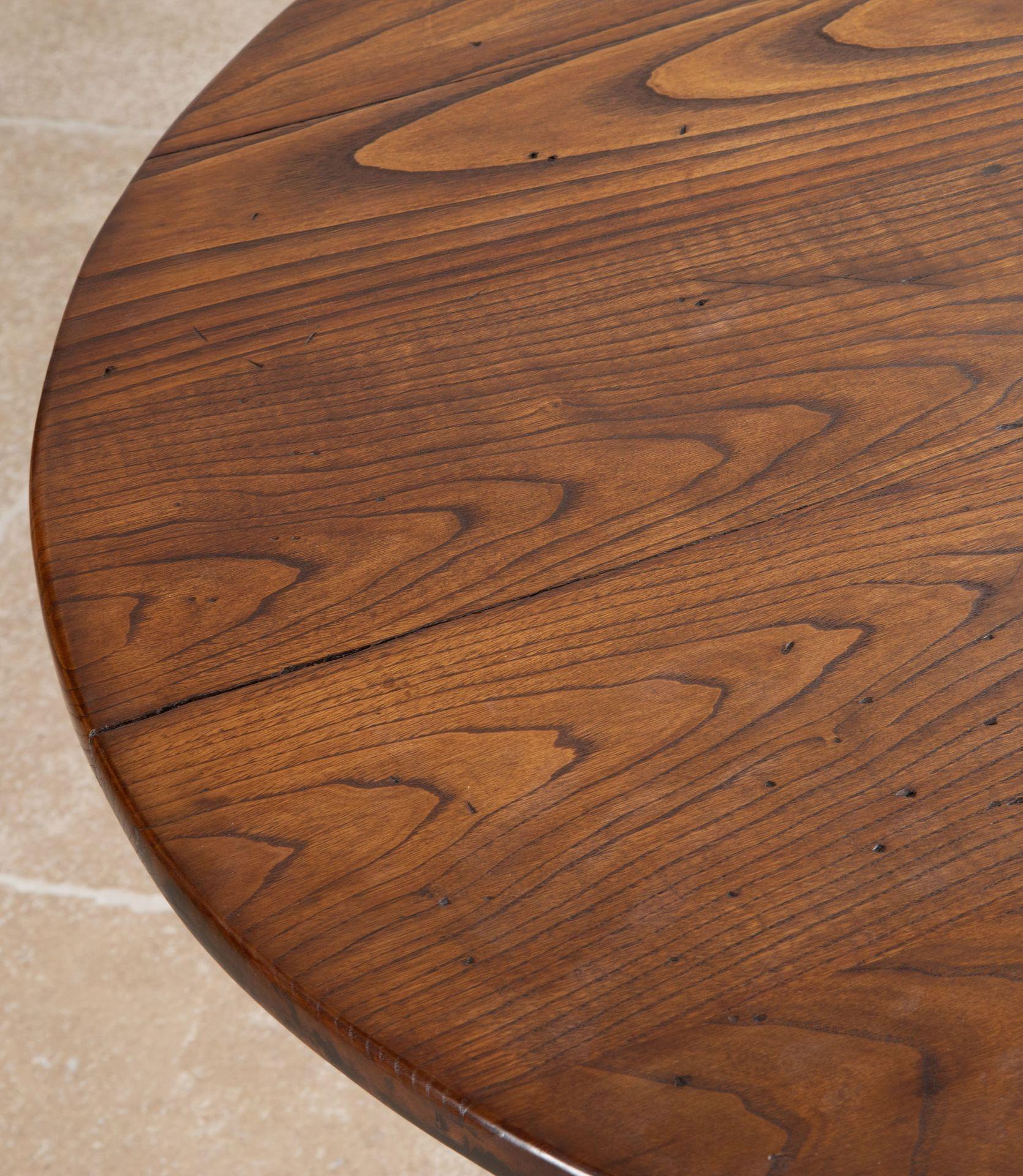 Large 19th Century French Chestnut Farmhouse Table im Angebot 2