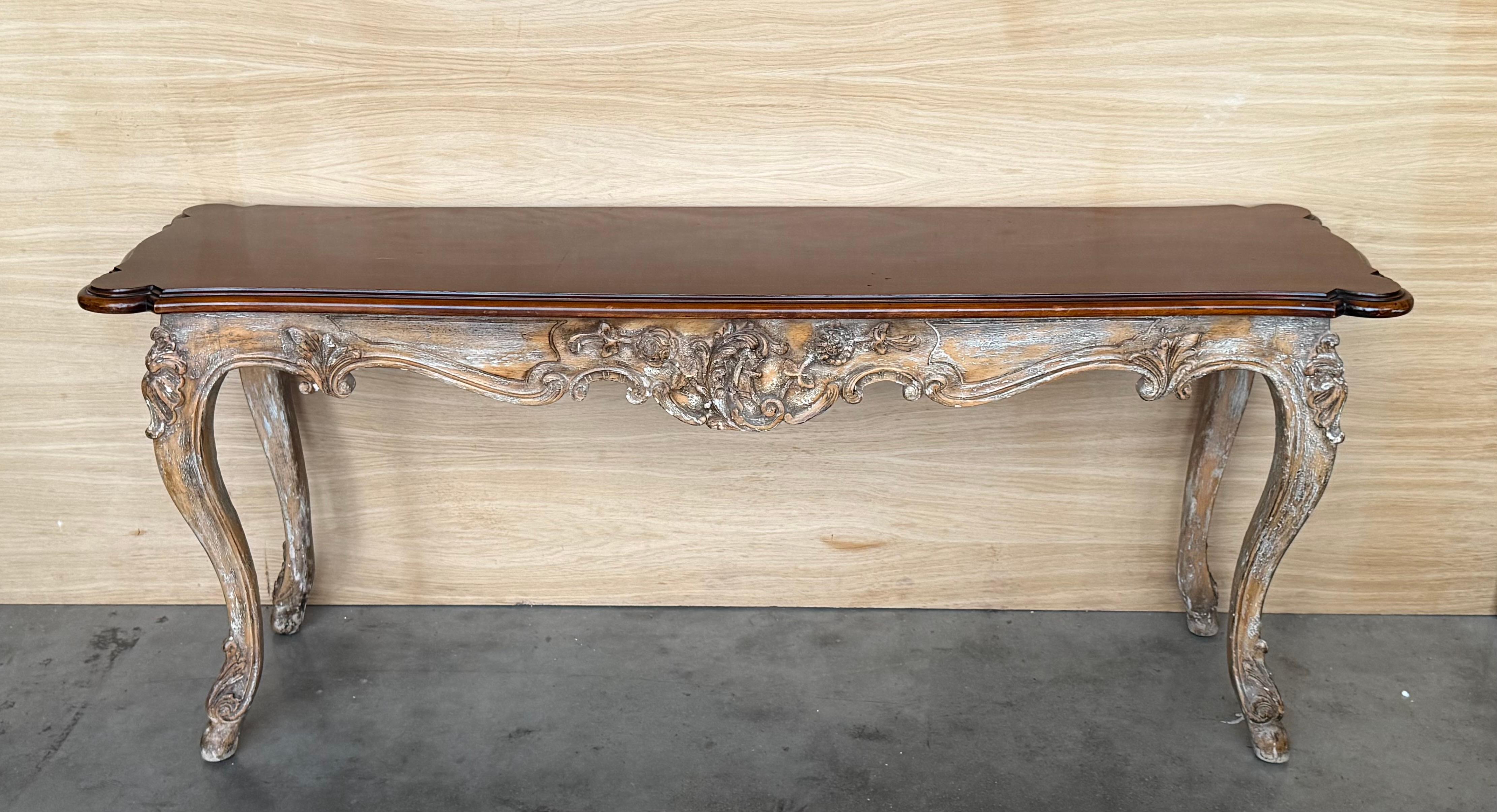 19th Century Large 19th century French Console For Sale