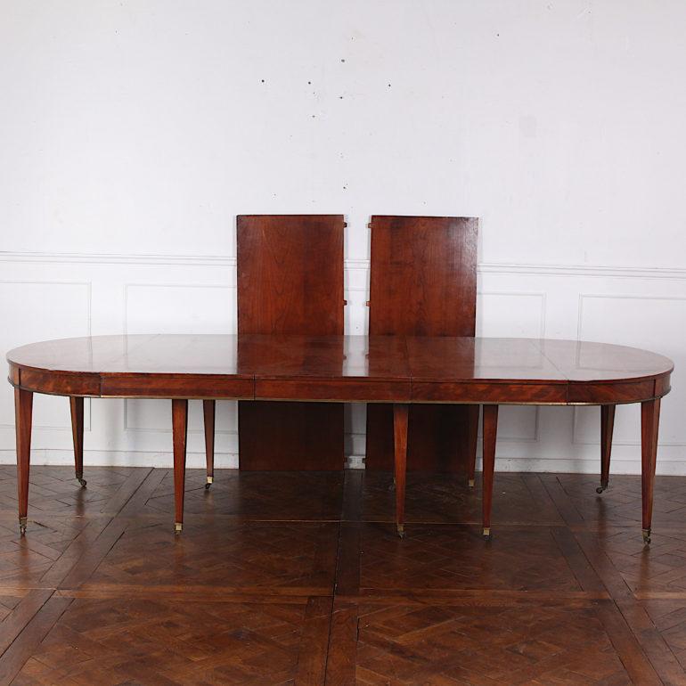 Large 19th Century French Directoire Style Dining Table 2