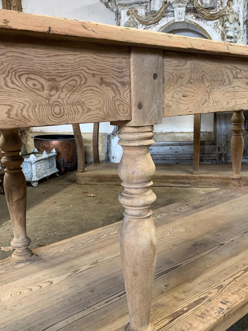 Large 19th Century French Drapers Table 2