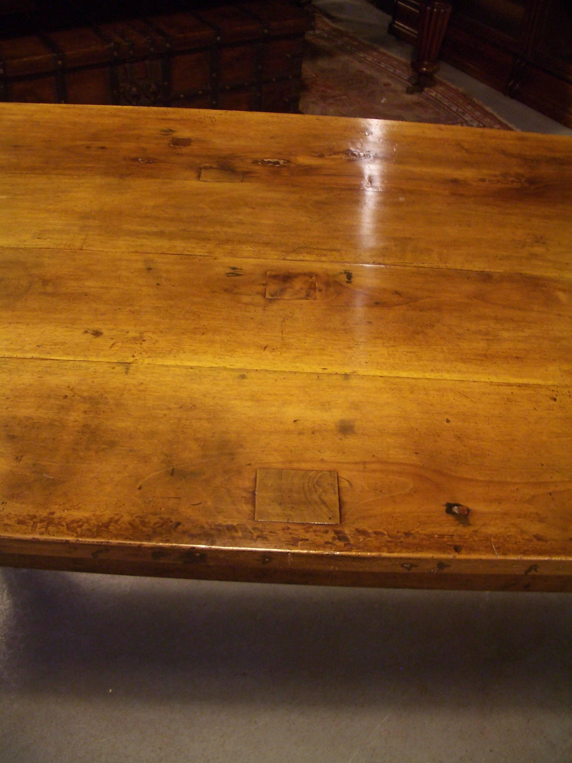 Large 19th Century French Farmhouse Table In Good Condition In Eindhoven, NL