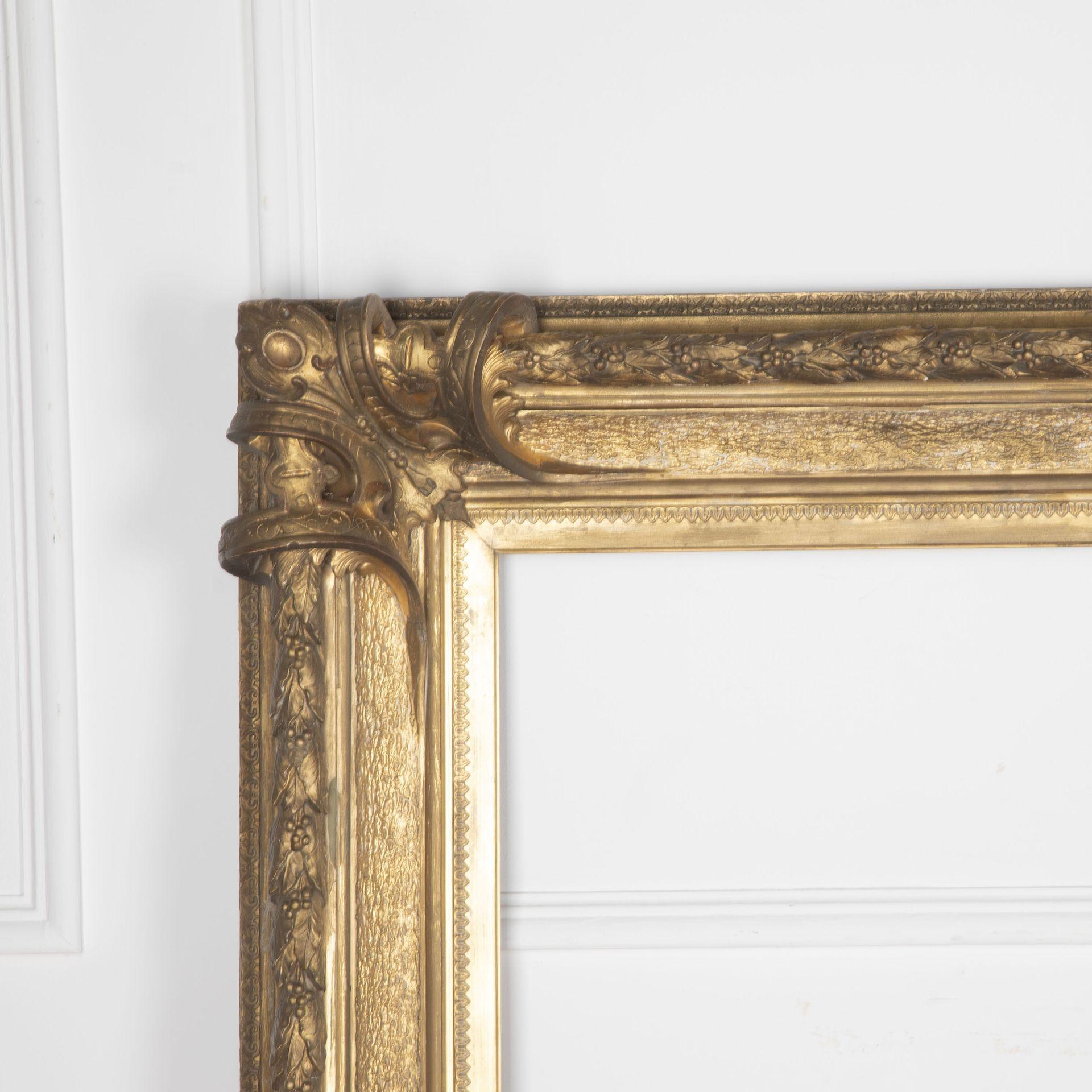Large 19th Century French Gilded Frame im Zustand „Gut“ im Angebot in Gloucestershire, GB