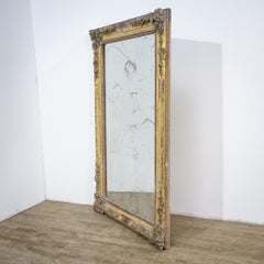 Large 19th Century French Gilt Mirror