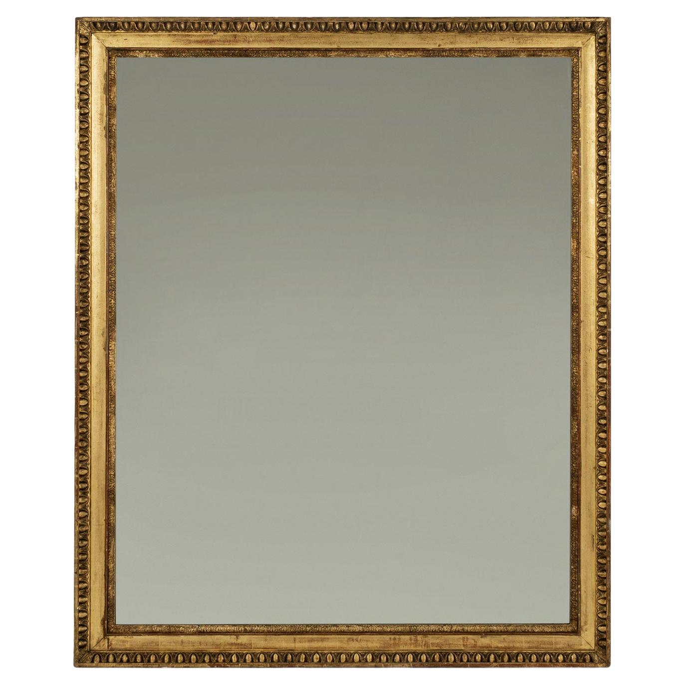 Large 19th Century French Giltwood Mirror